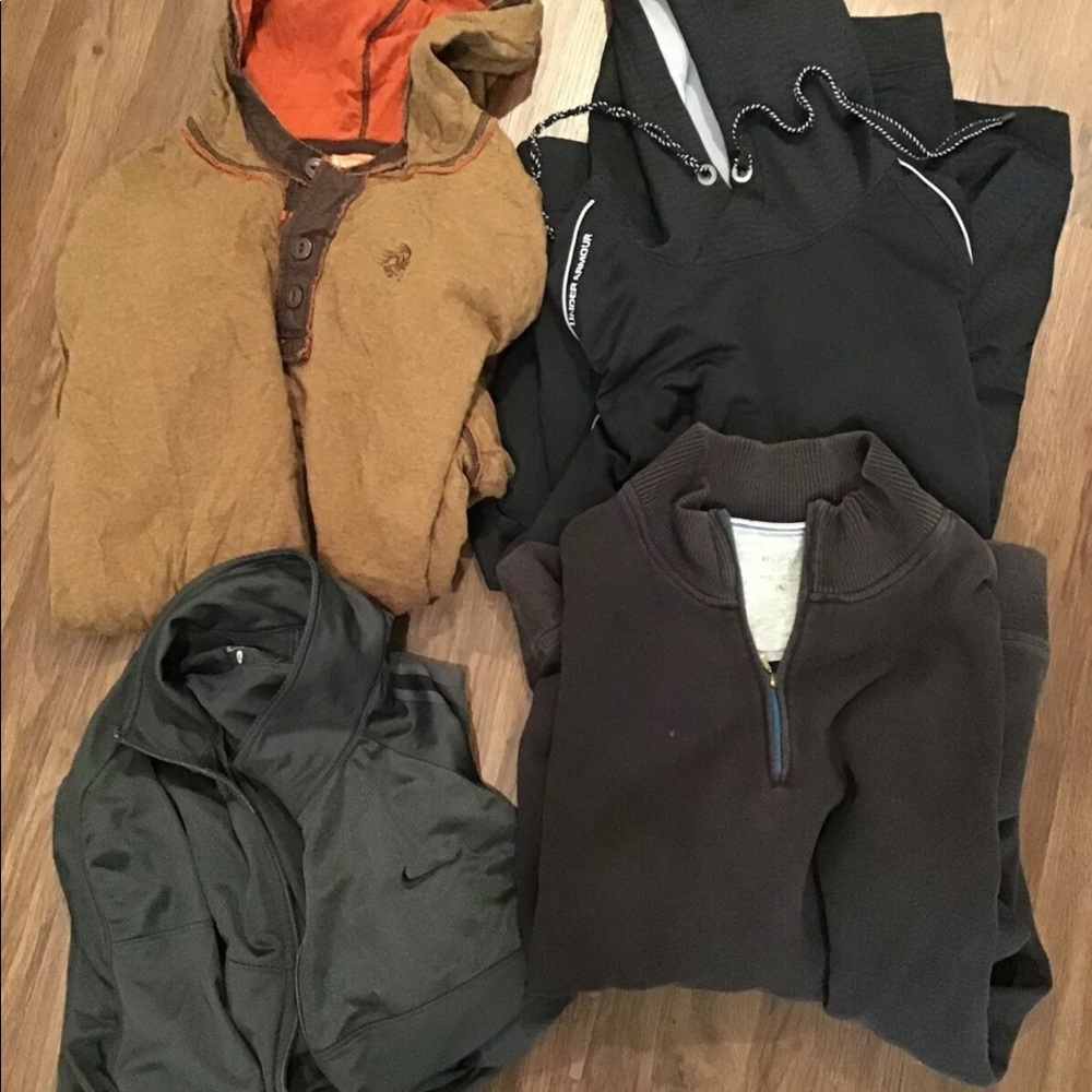 4pc Bundle Men’s Hoodies and Jackets
